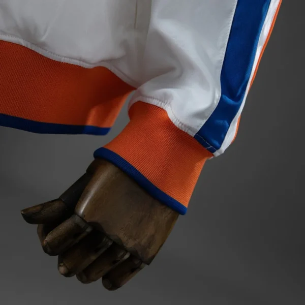 Netherlands 10/11 Retro Windbreaker Jacket – White